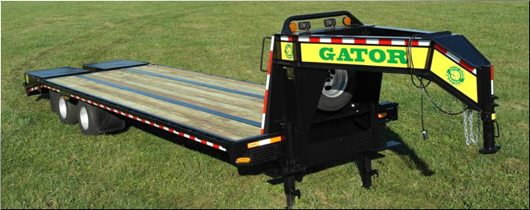 GOOSENECK TRAILER 30ft tandem dual - all heavy-duty equipment trailers special priced  Surry County, North Carolina